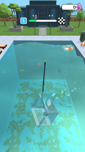水池清洁工3D游戏安卓官方版(Pool Cleaner 3D)图片1