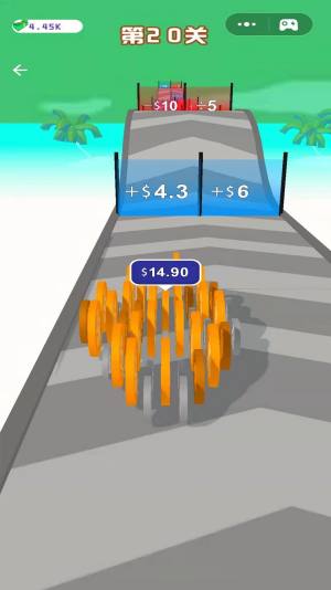 疯狂捡钞票3D游戏安卓版图片1