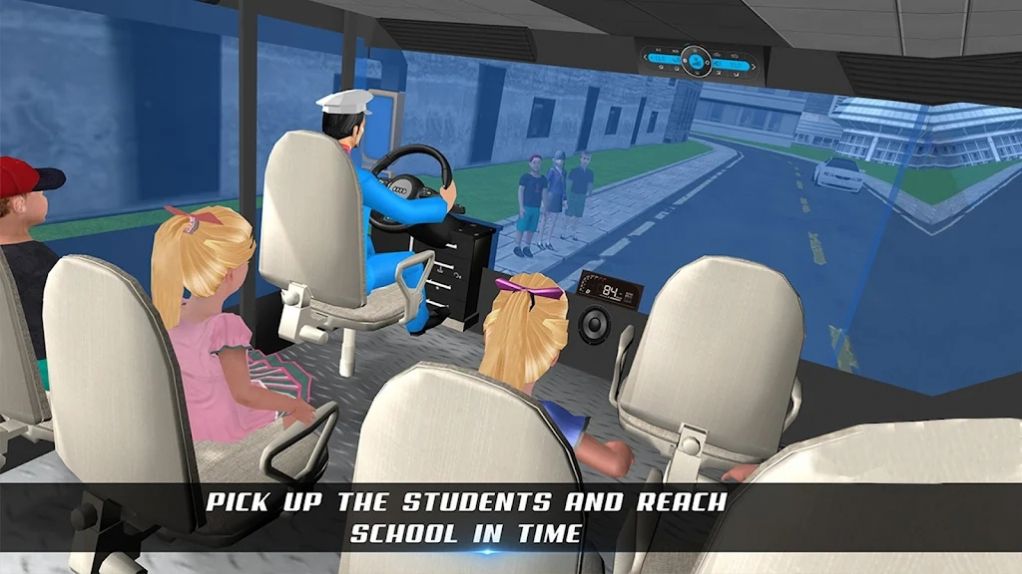 校车司机孩子们的乐趣游戏图3