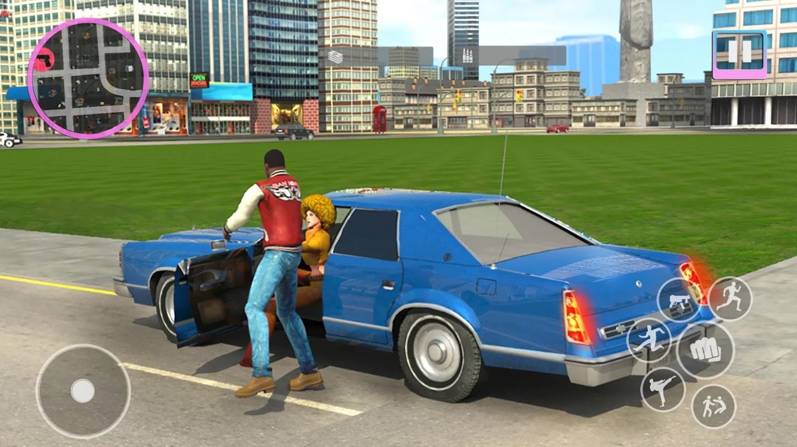 城市自由开车犯罪游戏图2