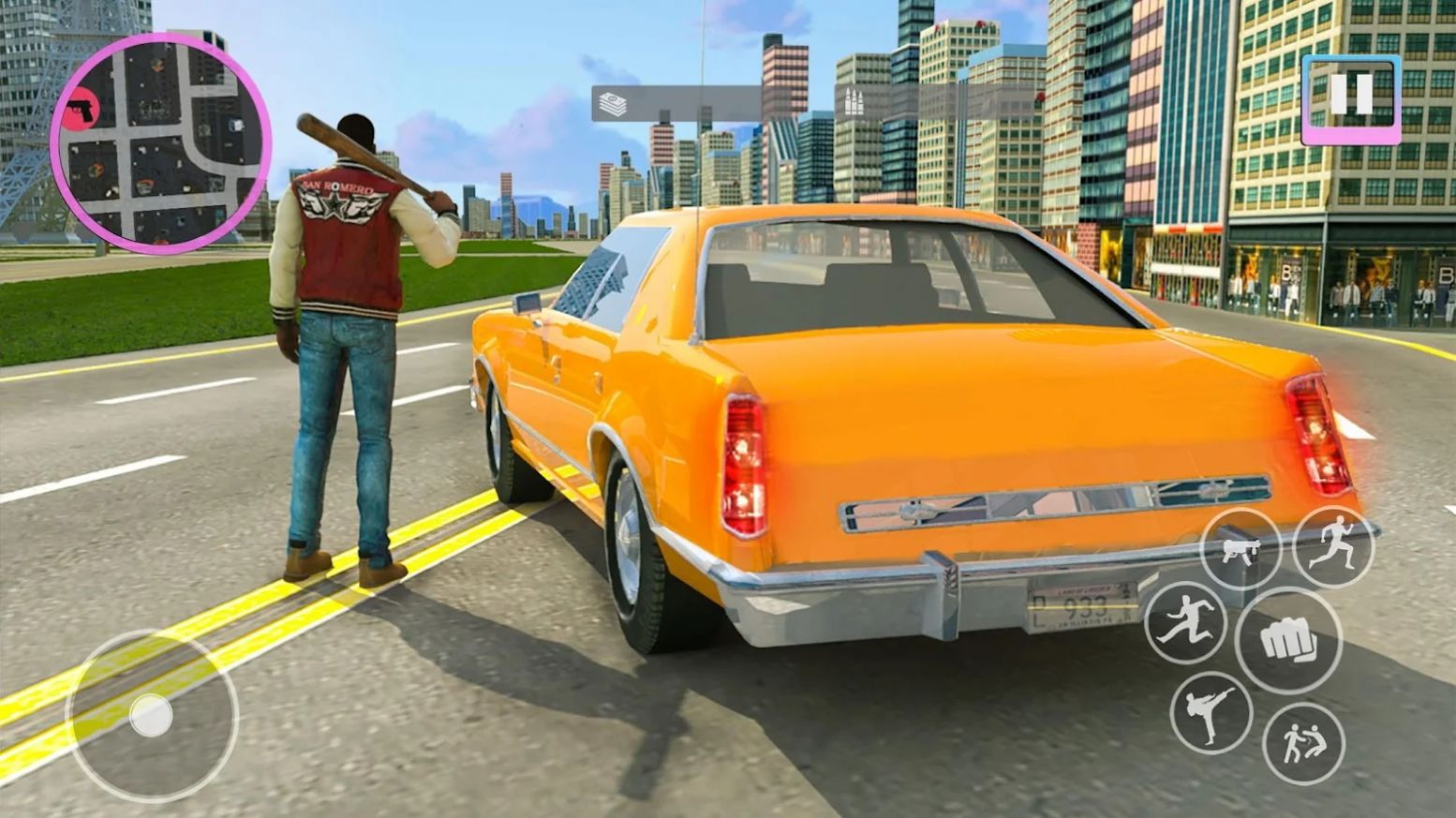 城市自由开车犯罪游戏图3