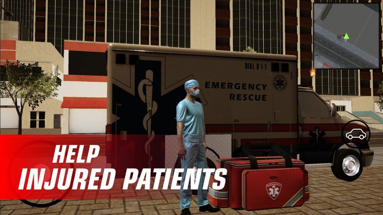 救护车城市模拟器游戏图3