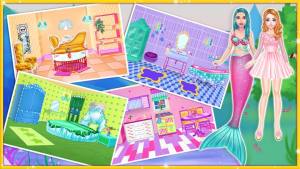 公主美人鱼娃娃屋游戏安卓官方版(Princess and mermaid Doll House)图片1