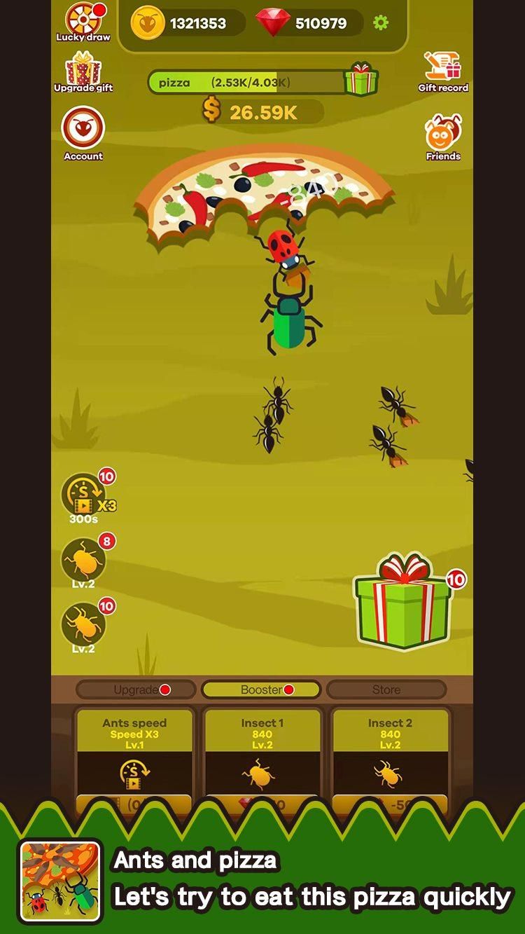 蚂蚁和披萨游戏图3