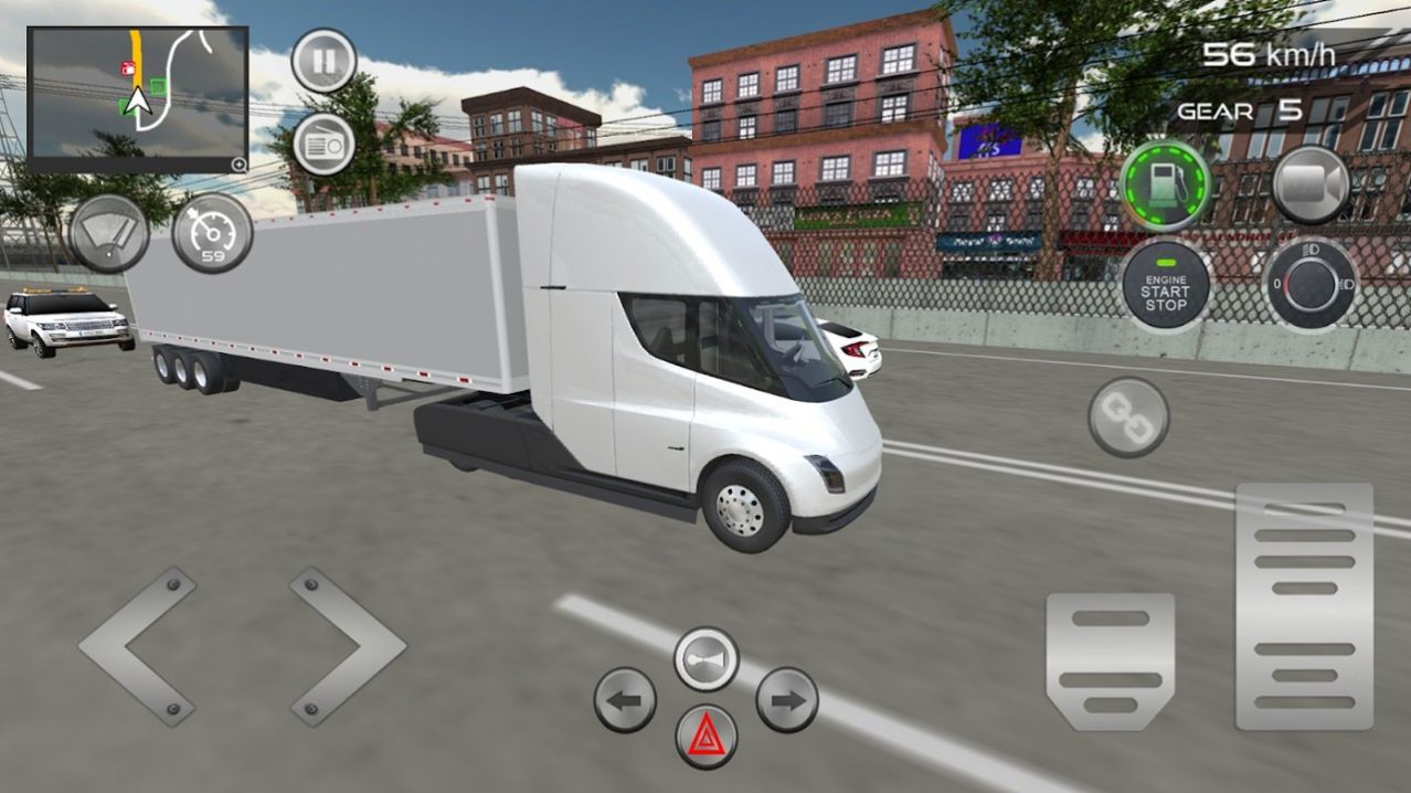 卡车驾驶货物模拟器游戏图2