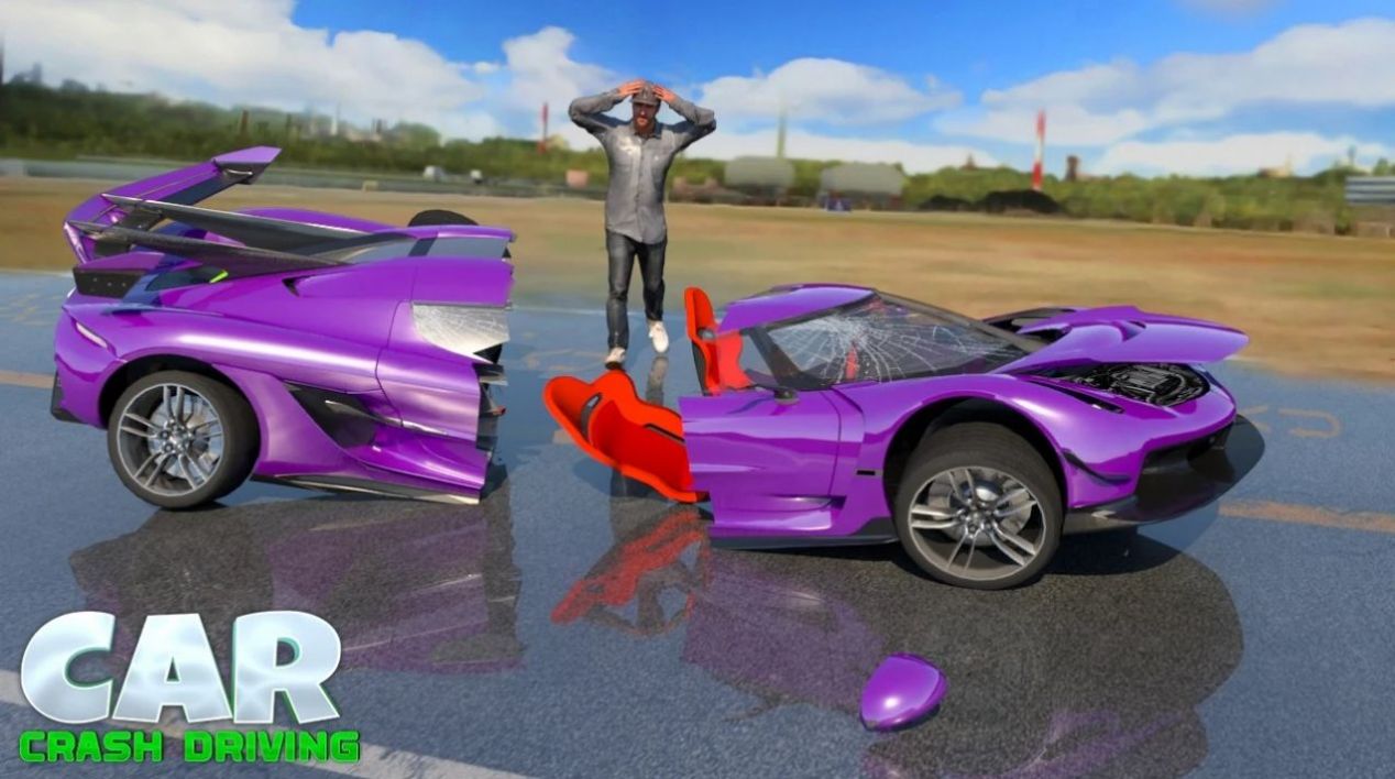 Car Crash Drive游戏图2