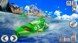 极限摩托艇游戏官方最新版（Extreme Jetski Water Boat Stunts Racing Sim）图片1