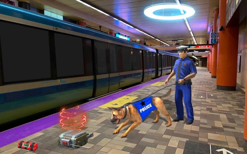 US Police Dog Sim Games游戏图3