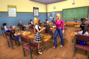 虚拟校园女生模拟器游戏图2