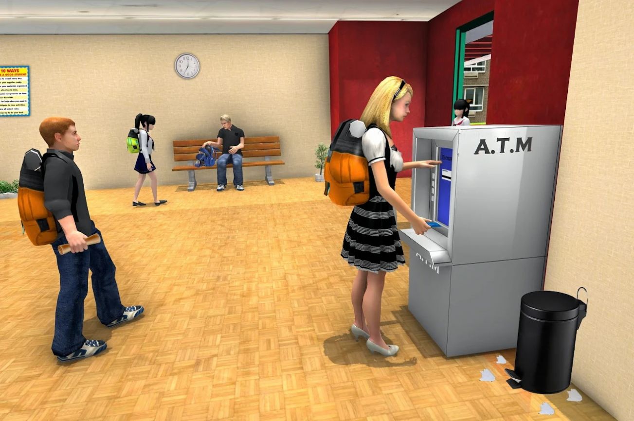 虚拟校园女生模拟器游戏图3