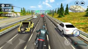 公路摩托车竞速赛游戏图1