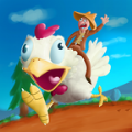 骑鸡比赛游戏安卓版(Chicken Rodeo) v1.0.0