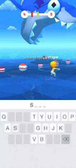 文字鲨鱼3D游戏图2