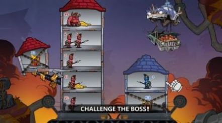 Heroes Clash Tower War游戏图2