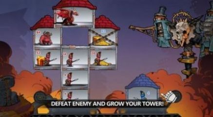 Heroes Clash Tower War游戏图3
