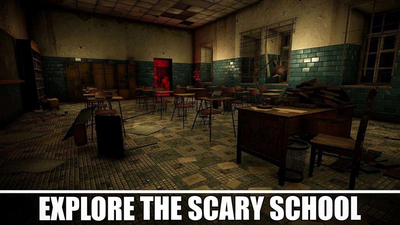 Haunted School Scary Horror 3d游戏图1