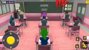 樱花少女高中模拟3D游戏图2