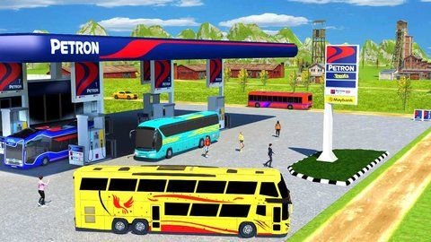 越野巴士驾驶3D游戏图1