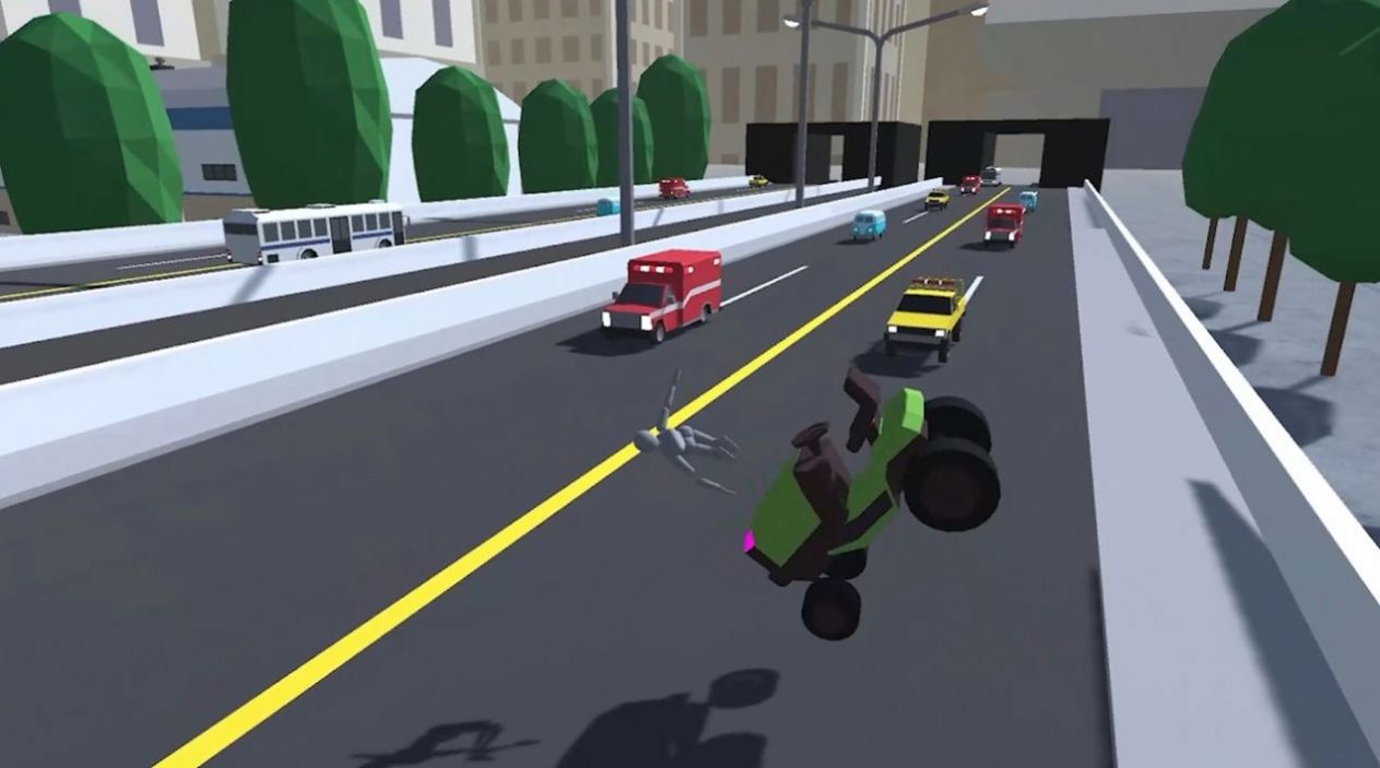 Ragdoll Traffic 3D游戏图3