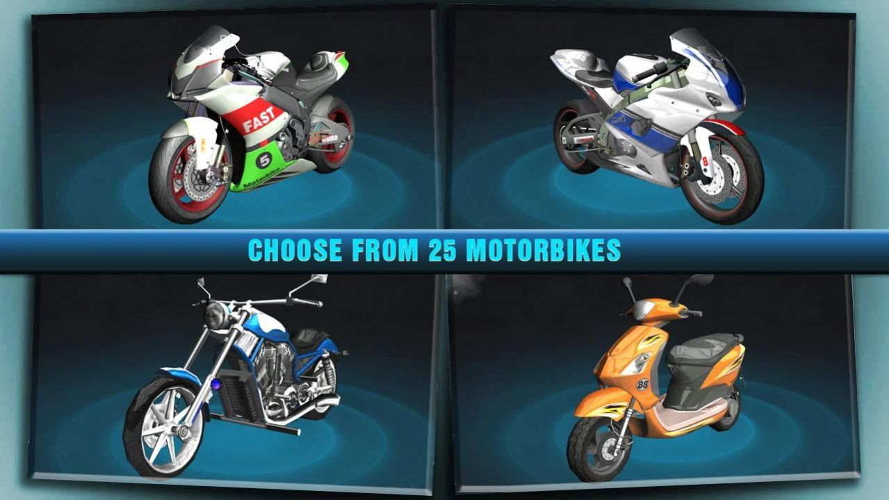 摩托车赛道模拟器游戏图1