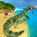 饥饿的鳄鱼模拟游戏安卓官方版（Hungry Crocodile Sim） v7