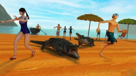 饥饿的鳄鱼模拟游戏图1