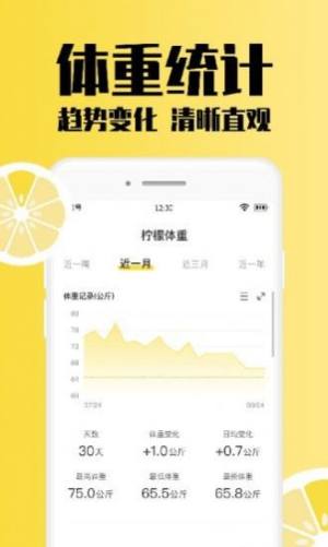 柠檬体重记录app官方下载图片1