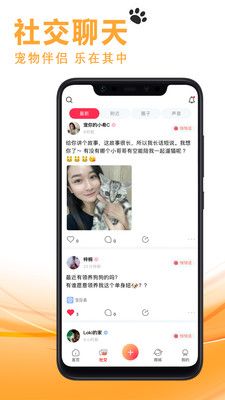 宠友社交app图1