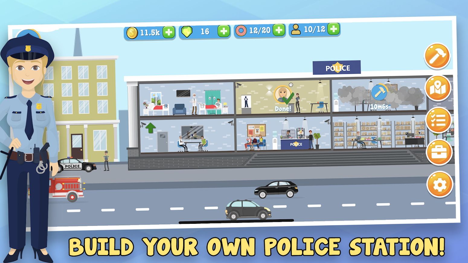 警察公司模拟器游戏图2
