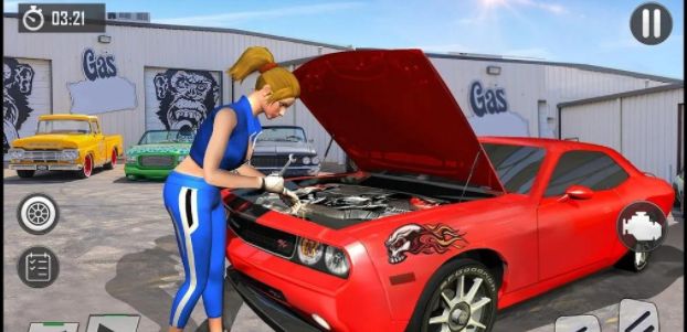 美女汽车维修模拟器游戏图2