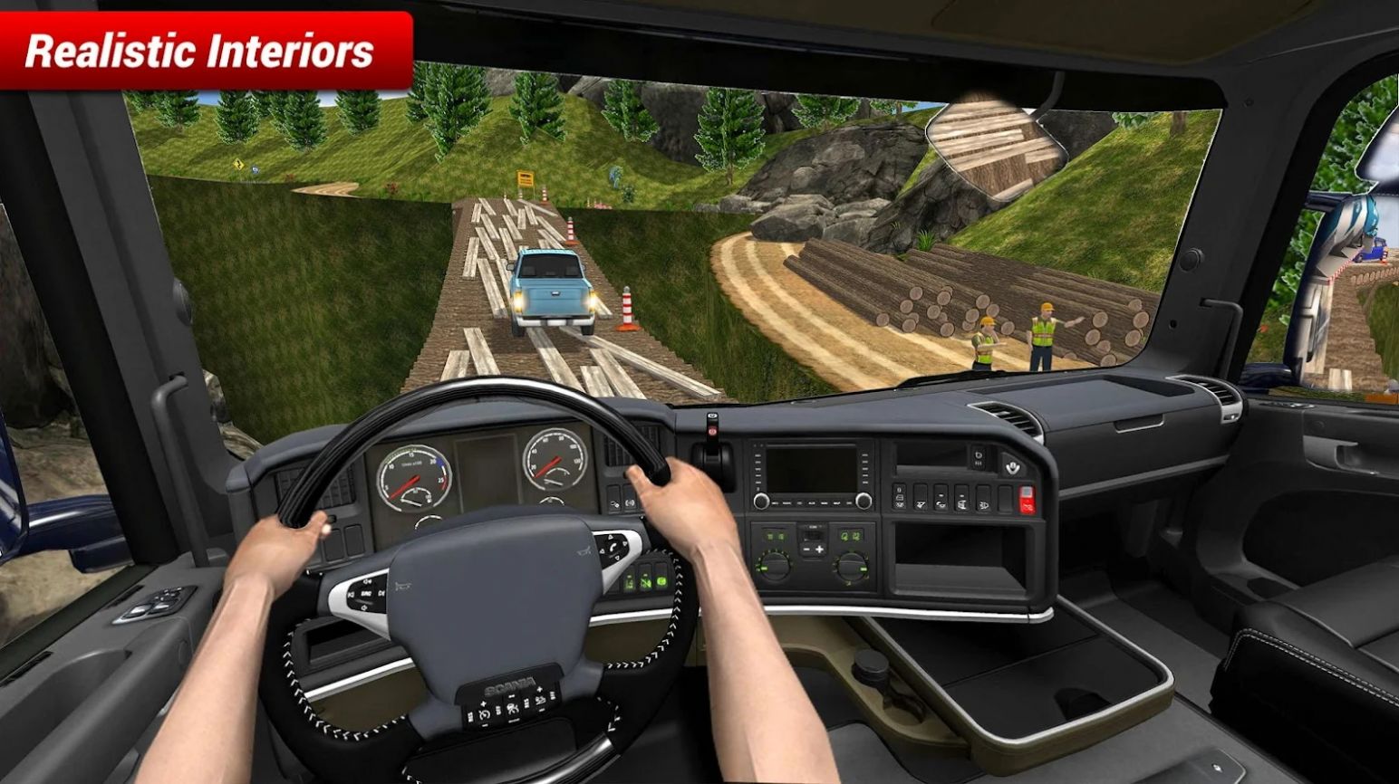 山地货车司机驾驶游戏图1