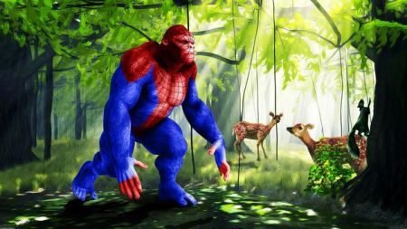 蜘蛛大猩猩攻击游戏图1