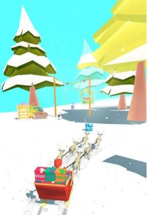 Santa Sled Runner游戏图1