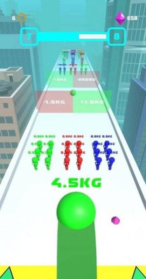 抖音质量滚球小游戏最新版(Roll N Smash)图片1