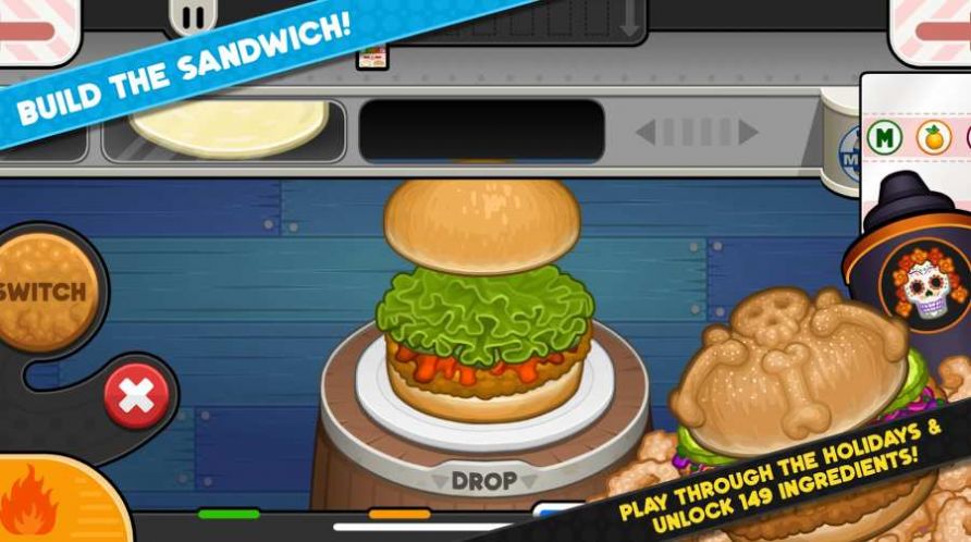 老爹的鸡肉三明治店游戏官方最新版图片2