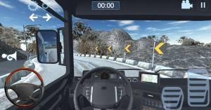 卡车模拟器雪山手机游戏官方版(Truck Simulator Snow Mountain)图片1