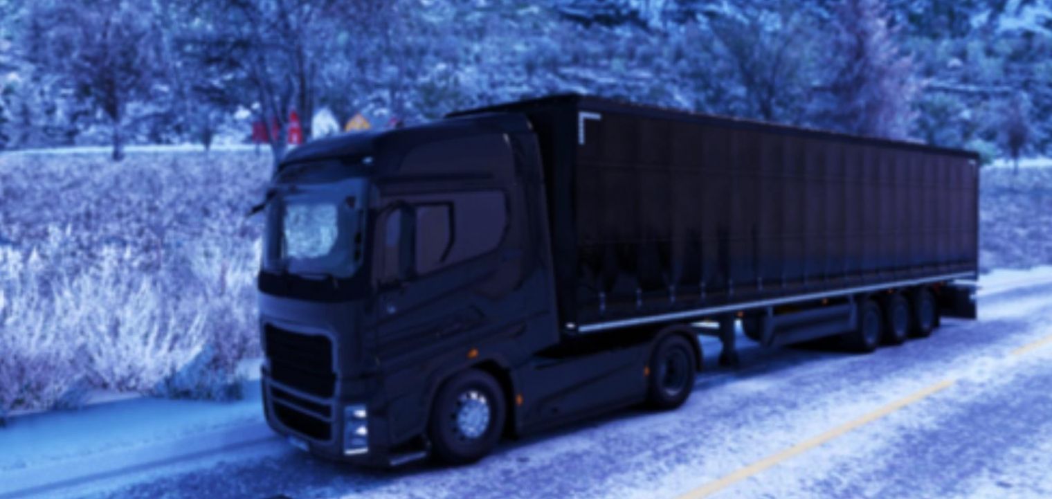 雪地卡车驾驶模拟游戏图1