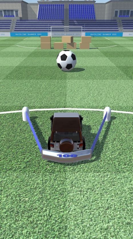 弹射足球门游戏最新安卓版（Car Sling Goal）图片1