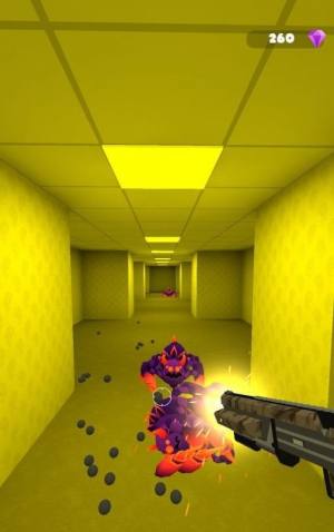 暗室恐怖射击游戏官方版(Backrooms Shoot Them All)图片1