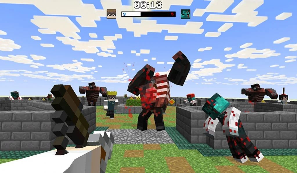 工艺僵尸游戏安卓版（Craft Zombie）图片1