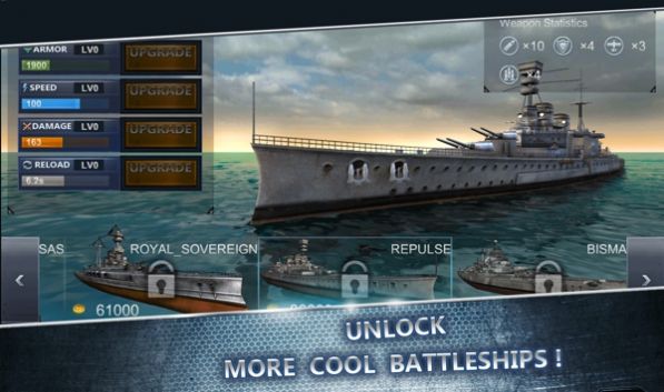战舰海军射击3D游戏安卓官方版图片2