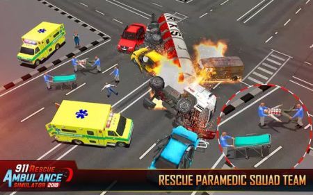 救护车救援驾驶游戏图3