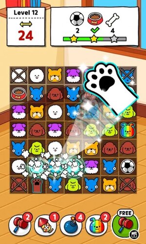 狗消除比赛游戏安卓版(Dog Match Puzzle)图片1