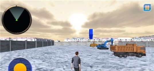 挖掘机铲雪模拟器游戏图2
