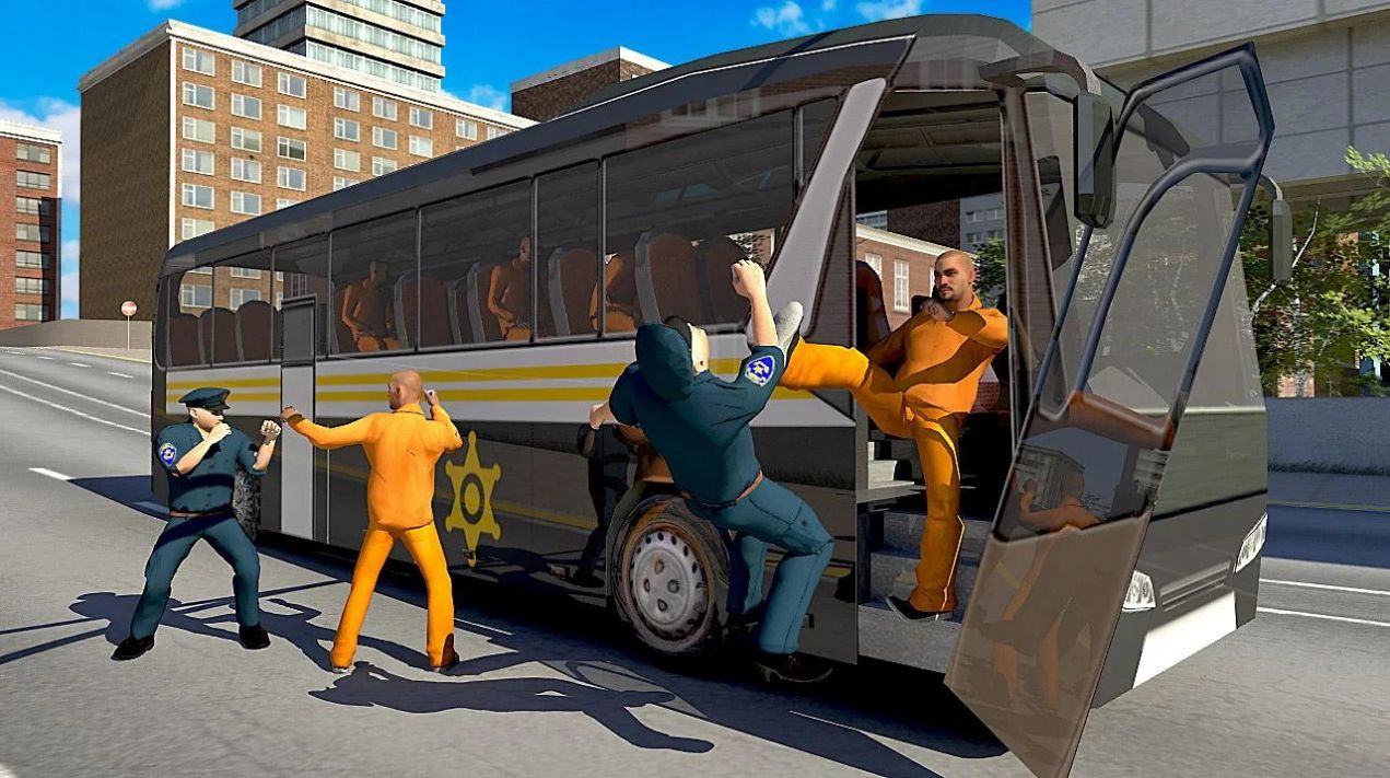 美国警察运输囚犯游戏图2