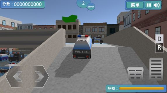 3D警车停车场游戏图1