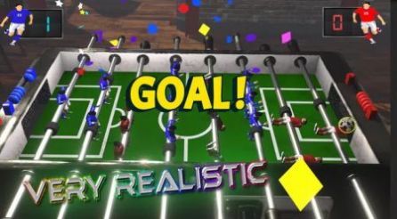 真实桌上足球3D游戏安卓版（Fossball 3D）图片1