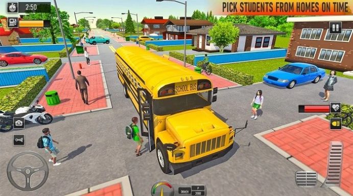 校车驾驶巴士游戏图2