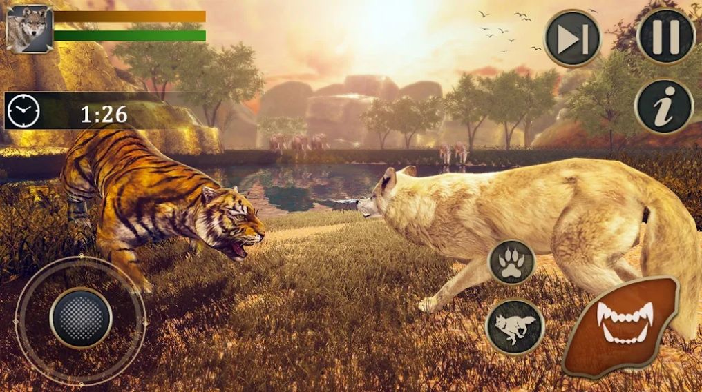 野狼动物模拟器游戏官方最新版图片1