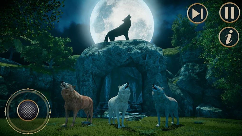 野狼动物模拟器游戏图1